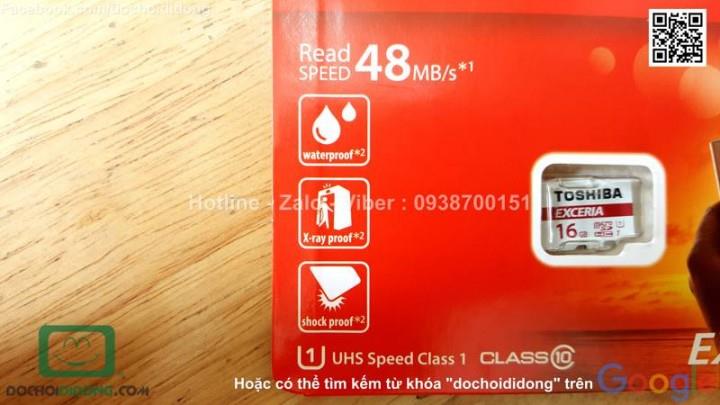 PK Thẻ nhớ Toshiba 32G Class10 48Mb/s - Ảnh 10