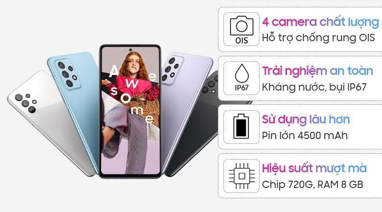 ĐTDĐ SAMSUNG A52 8G 128G A525F Xanh - Ảnh 10