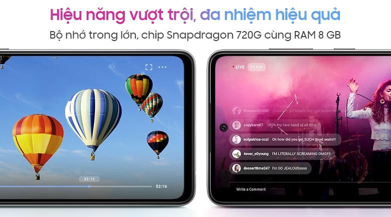 ĐTDĐ SAMSUNG A52 8G 128G A525F Xanh - Ảnh 4