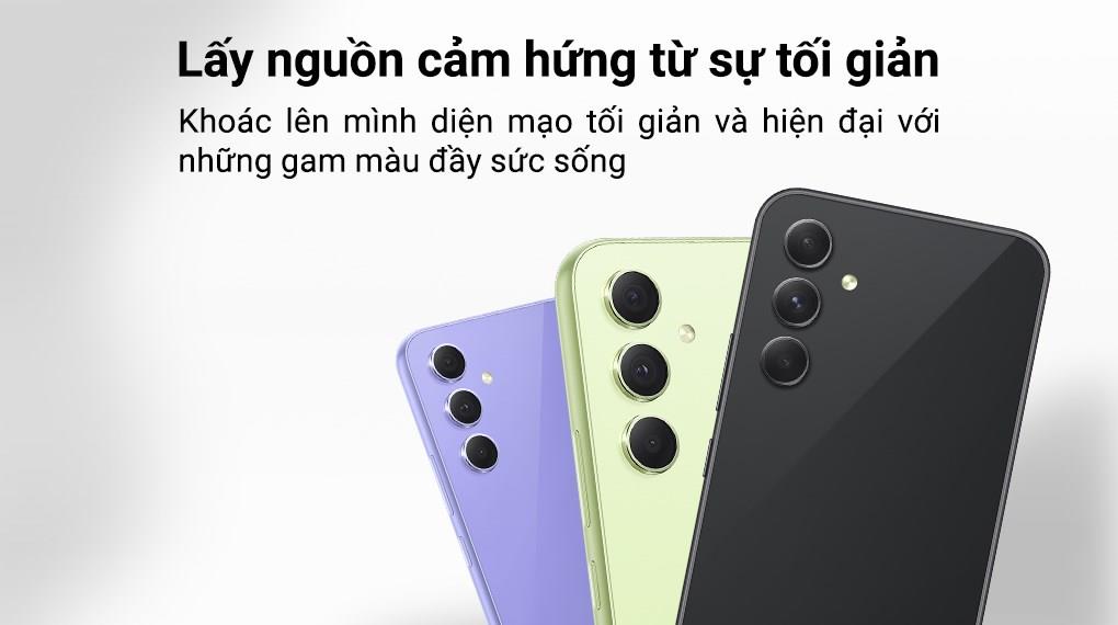 ĐTDĐ SAMSUNG A54 5G 8G 128G Xanh Dũng Mãnh SM-A546ELGCXXV - Ảnh 3
