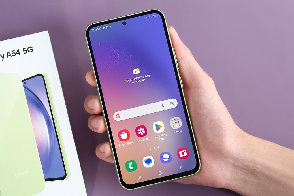 ĐTDĐ SAMSUNG A54 5G 8G 128G Xanh Dũng Mãnh SM-A546ELGCXXV - Ảnh 9
