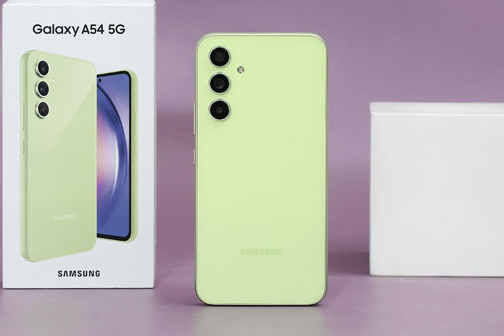 ĐTDĐ SAMSUNG A54 5G 8G 128G Xanh Dũng Mãnh SM-A546ELGCXXV - Ảnh 2