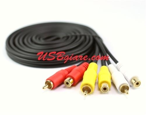 PK Cáp 3.5 ra 2 đầu bông sen 1.5m nâu - Ảnh 2