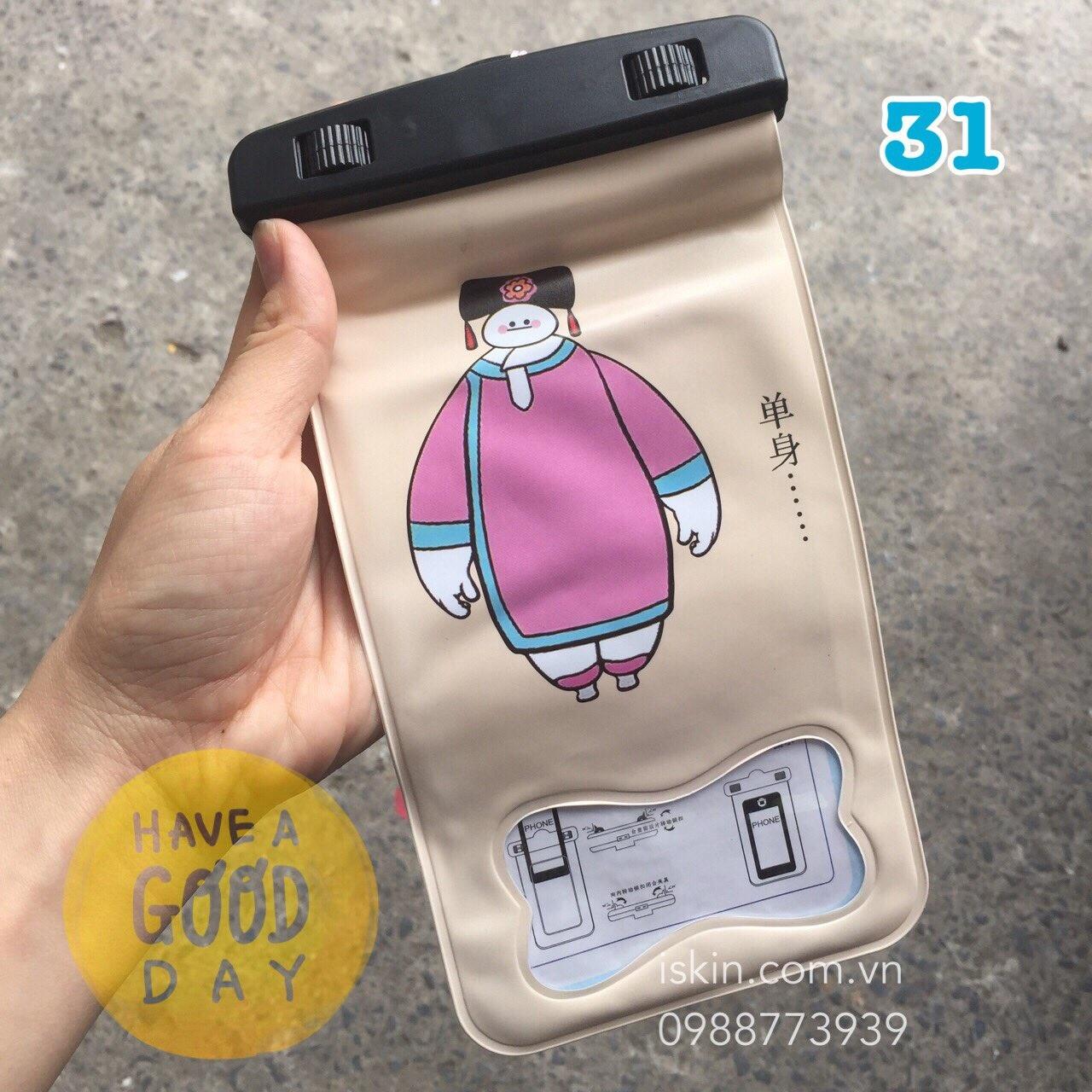 PK Túi chống nước trong đầu gài - Ảnh 19