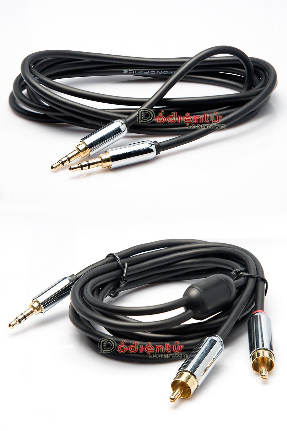 PK Jack nối 3.5 ra 2 đầu bông sen - Ảnh 6