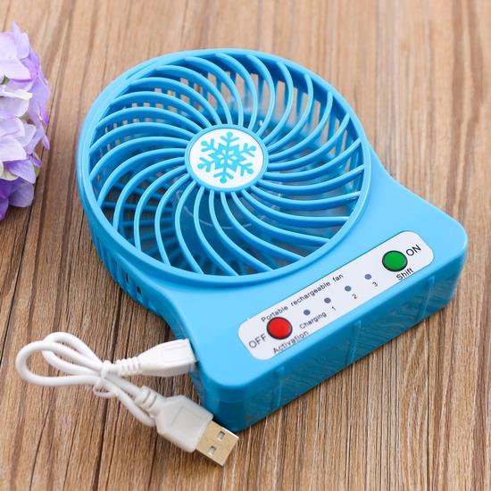 PK Quạt sạc mini 3 tốc độ - Ảnh 7