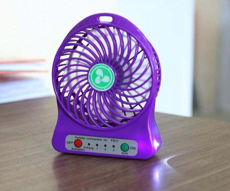 PK Quạt sạc mini 3 tốc độ - Ảnh 2