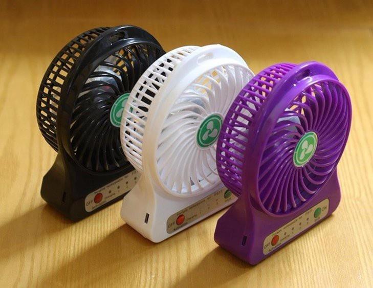 PK Quạt sạc mini 3 tốc độ - Ảnh 11