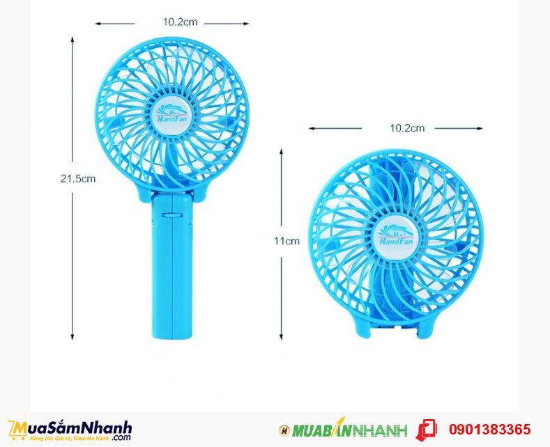 PK Quạt sạc mini 3 tốc độ - Ảnh 12
