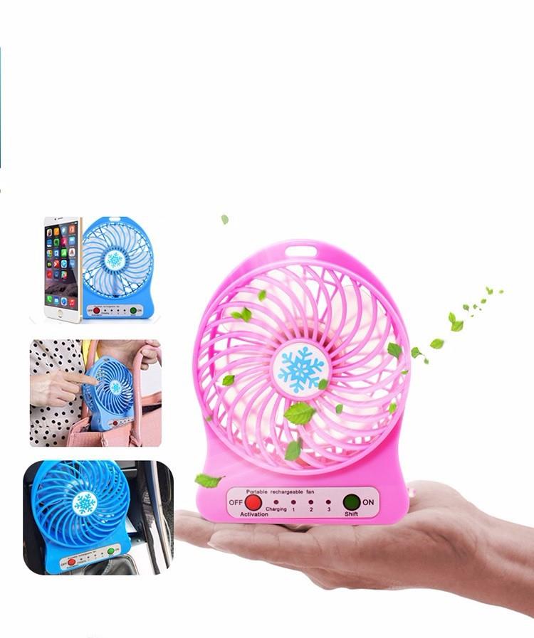 PK Quạt Mini Fan người tuyết - Ảnh 7
