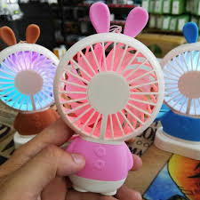 PK Quạt sạc Rabbit F801 750mAh - Ảnh 8