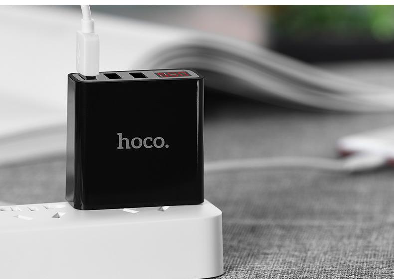 PK Cóc sạc Hoco 3 cổng led C15 - Ảnh 5
