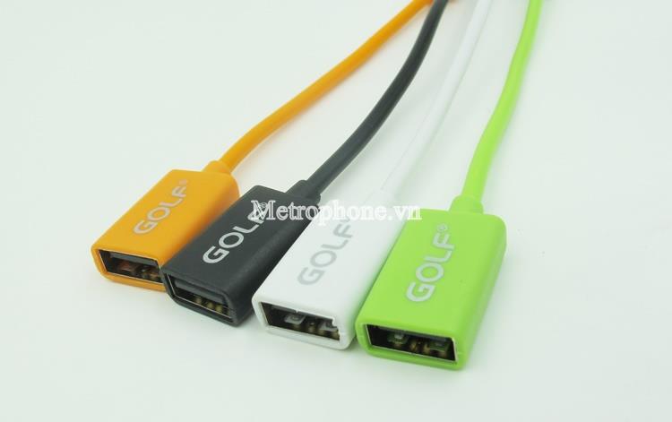 PK Cáp Micro GOLF xanh hồng - Ảnh 3