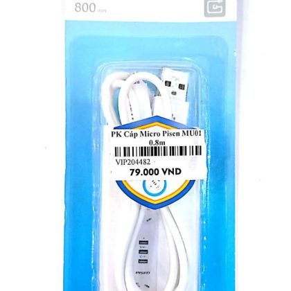 PK Cáp Micro PISEN MU01 0.8m