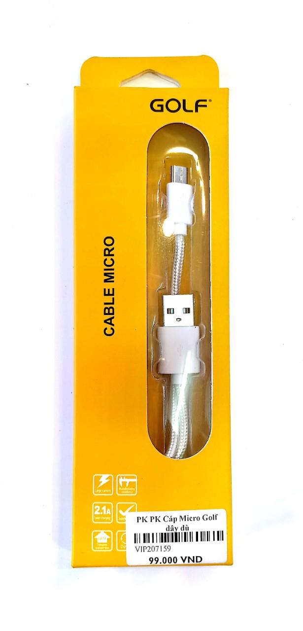 PK Cáp Micro GOLF dây dù - Ảnh 11
