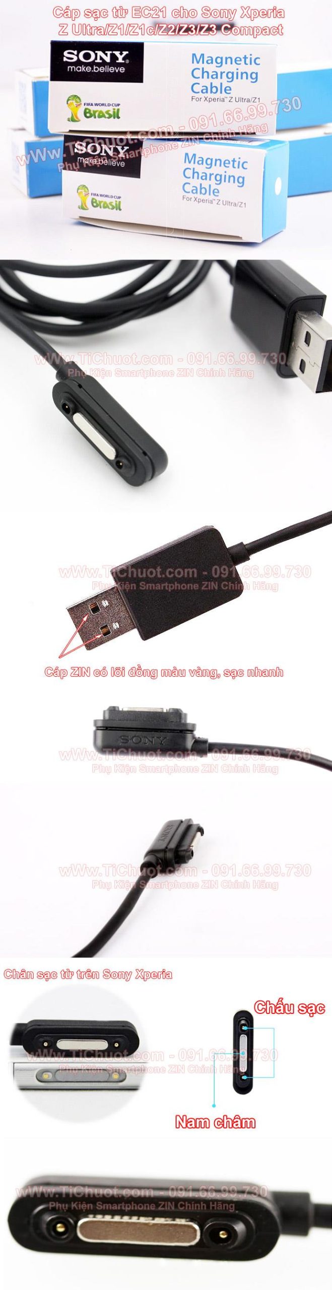 PK Cáp Sạc từ SONY Z cao cấp 2 - Ảnh 9