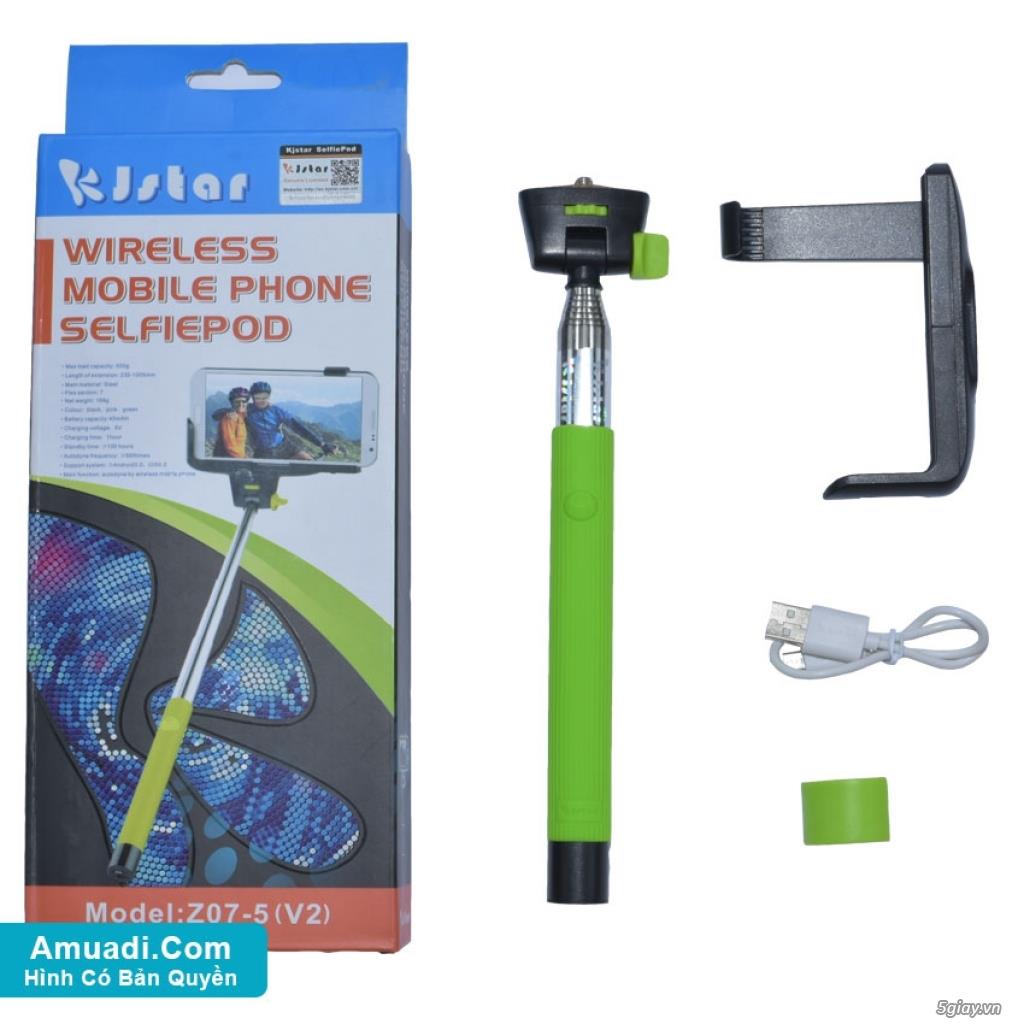 PK Gậy chụp hình Selfie chính hãng Kjstar Z075 3 - Ảnh 10