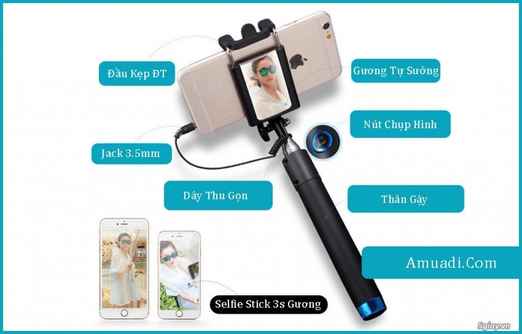 PK Gậy chụp hình Selfie chính hãng Kjstar Z075 3 - Ảnh 2
