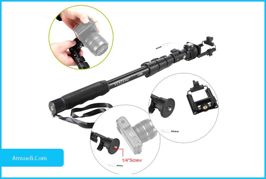 PK Gậy chụp hình Selfie chính hãng Kjstar Z075 3 - Ảnh 9