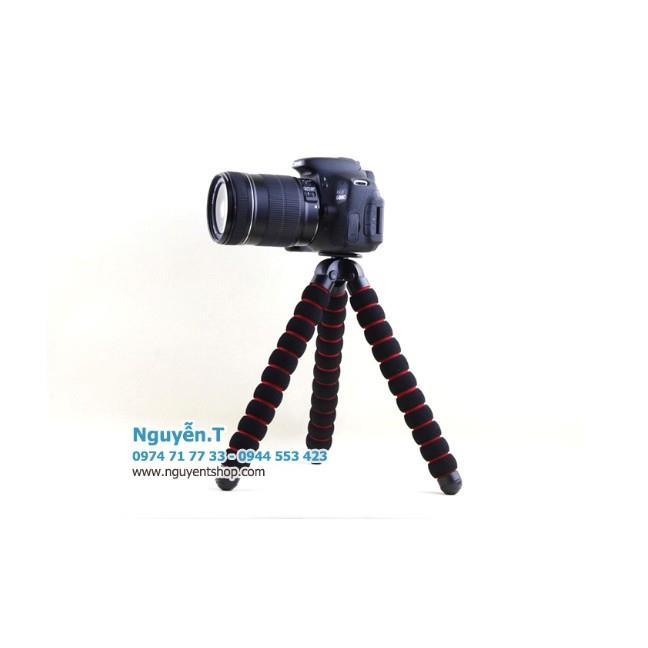 PK Chân chụp ảnh Tripod 3 chân kèm led 26cm - Ảnh 11