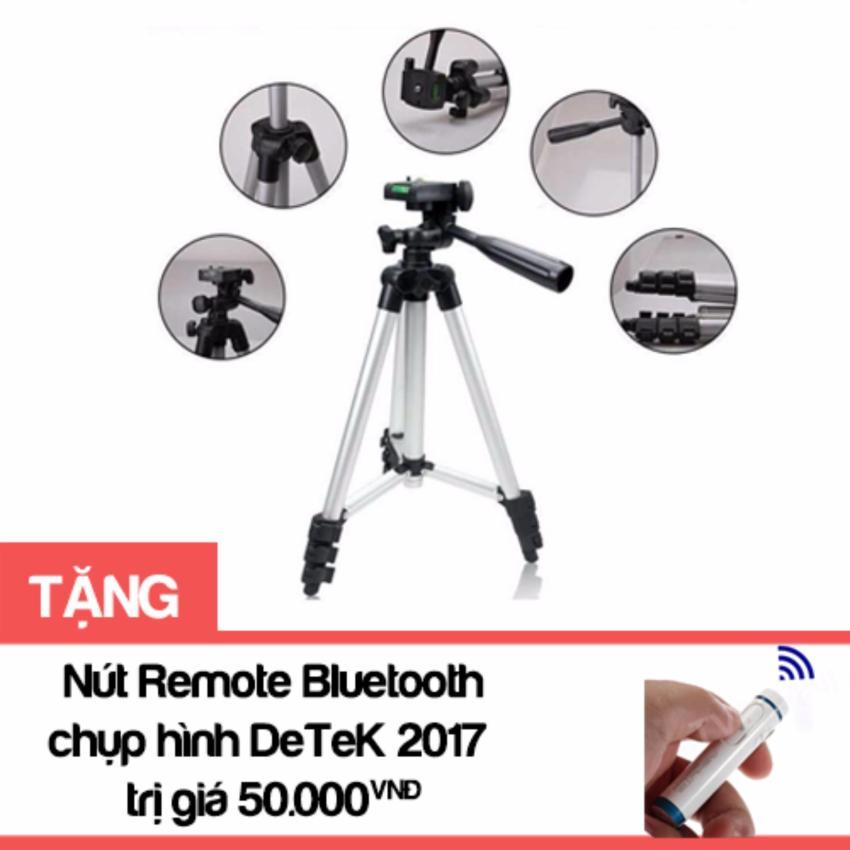 PK Chân chụp ảnh Tripod 3 chân kèm led 26cm - Ảnh 15