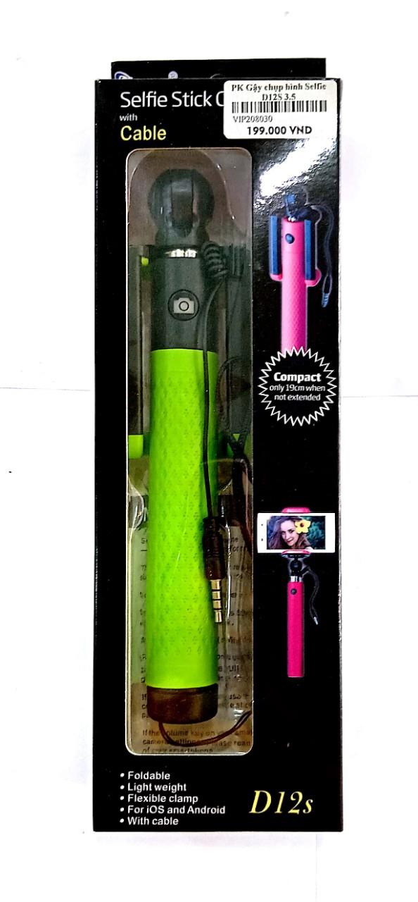 PK Gậy chụp hình Selfie D12S 3.5 - Ảnh 4