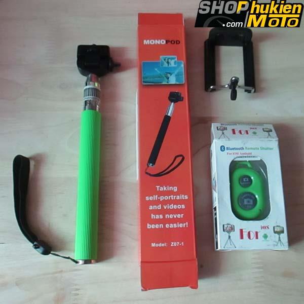 PK Gậy chụp hình Selfie Stick iPhone 7 8 X - Ảnh 5