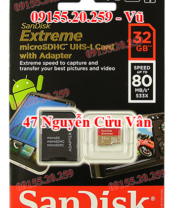 PK Thẻ nhớ ADATA 32G UHS-i 50Mb/s