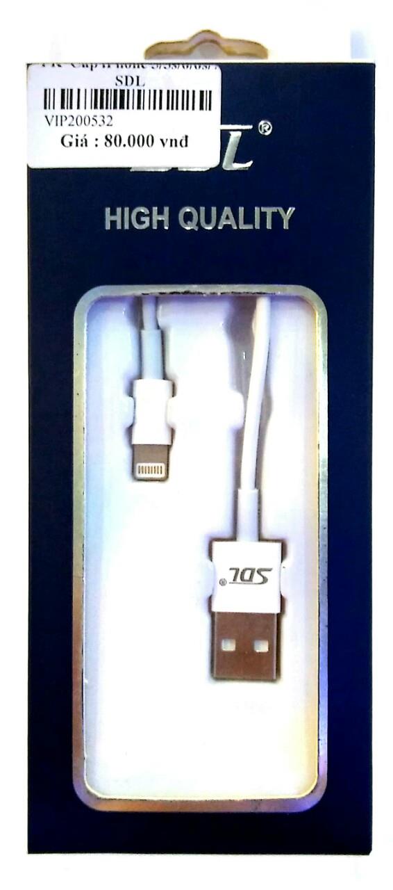 PK Cáp Lightning iPhone 5/5s/6/6s/7 SDL - Ảnh 2