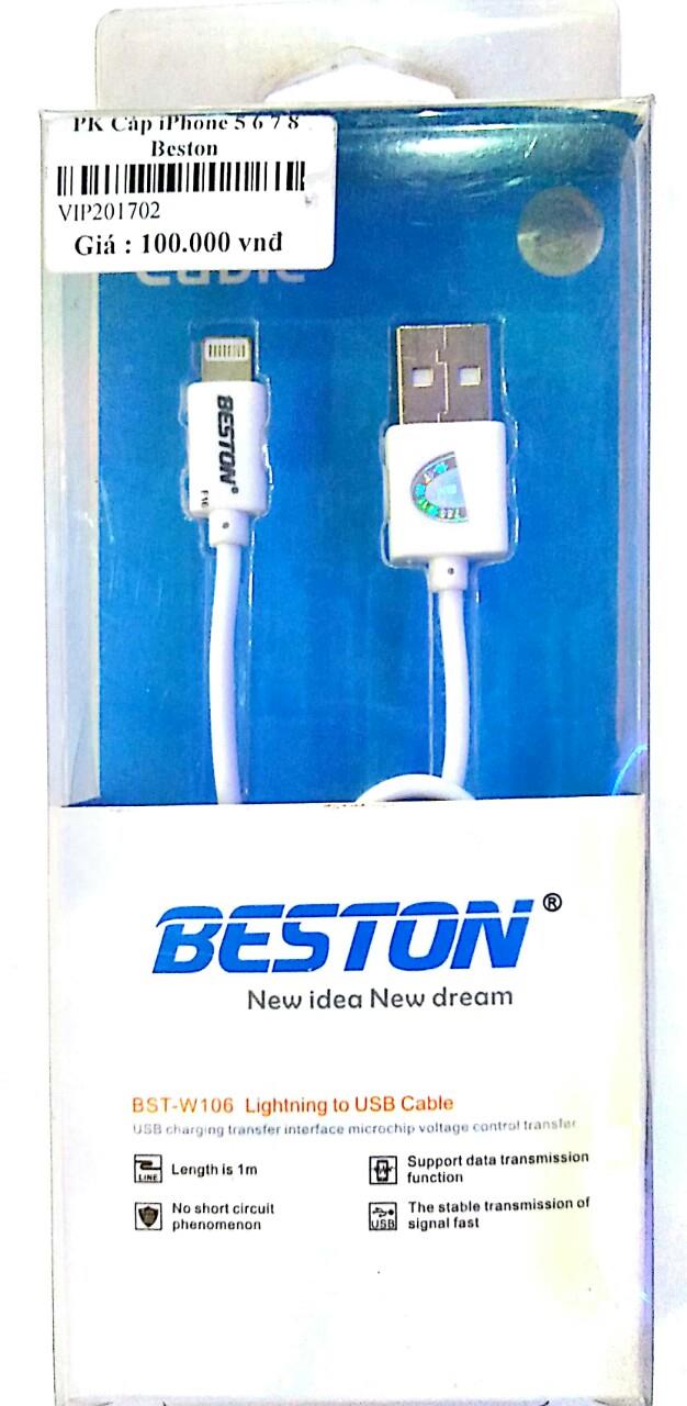 PK Cáp Lightning iPhone 5 6 7 8 Beston - Ảnh 8