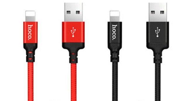 PK Cáp Lightning iPhone 5/5s/6/6s/7 HOCO X2 1M dây dù - Ảnh 2