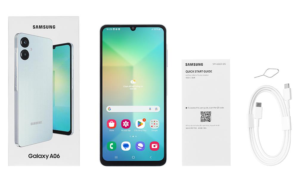 ĐTDĐ Samsung A06 6G 128G Xanh lá - Ảnh 15