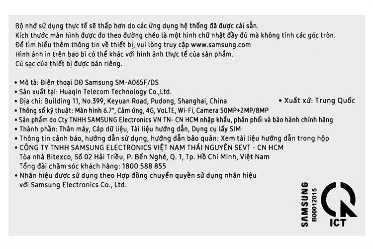 ĐTDĐ SAMSUNG A06 4G 64G Đen - Ảnh 14