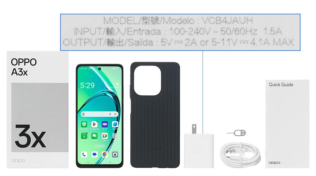 ĐTDĐ OPPO A3X 4GB 128GB - Ảnh 2