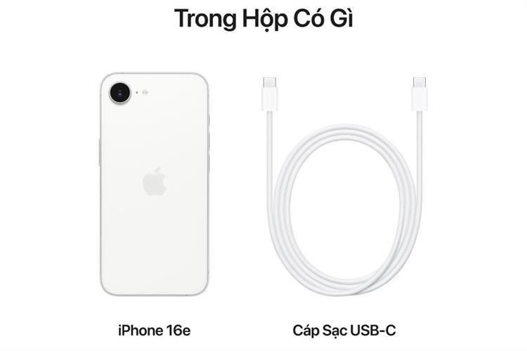 ĐTDĐ IPHONE 16E 128G ĐEN TRẮNG - Ảnh 8