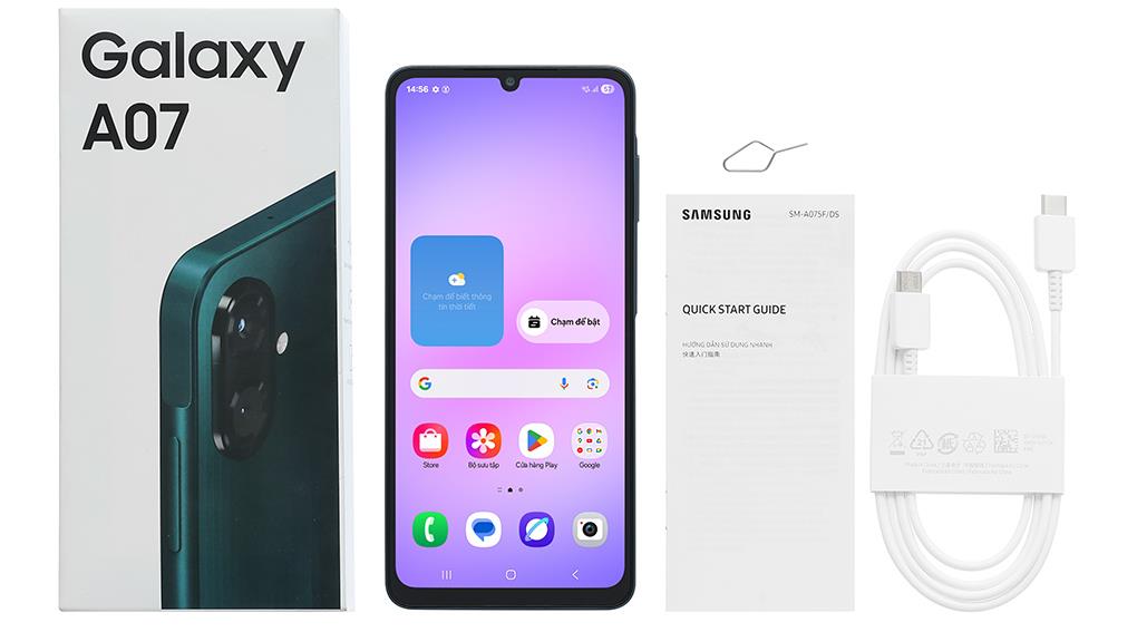 ĐTDĐ SAMSUNG A07 4G 64G TÍM NHẠT XANH LÁ ĐEN - Ảnh 15