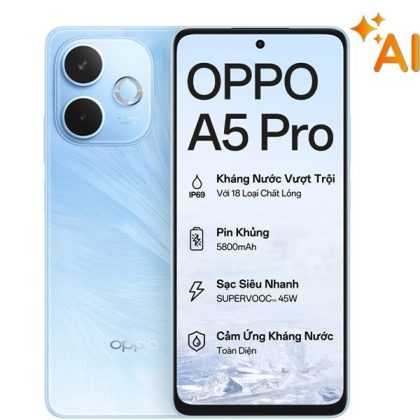 ĐTDĐ OPPO A5 PRO 8G 256G XANH DƯƠNG NÂU