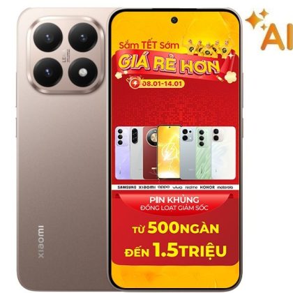 ĐTDĐ XIAOMI 15T 5G 12G 256G VÀNG XÁM ĐEN