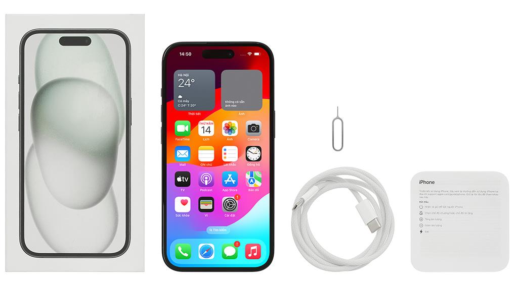 ĐTDĐ IPHONE 15 256G ĐEN - Ảnh 15