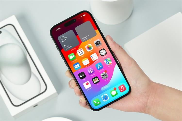 ĐTDĐ IPHONE 15 256G ĐEN - Ảnh 12