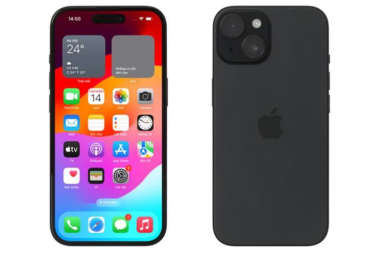 ĐTDĐ IPHONE 15 256G ĐEN - Ảnh 2
