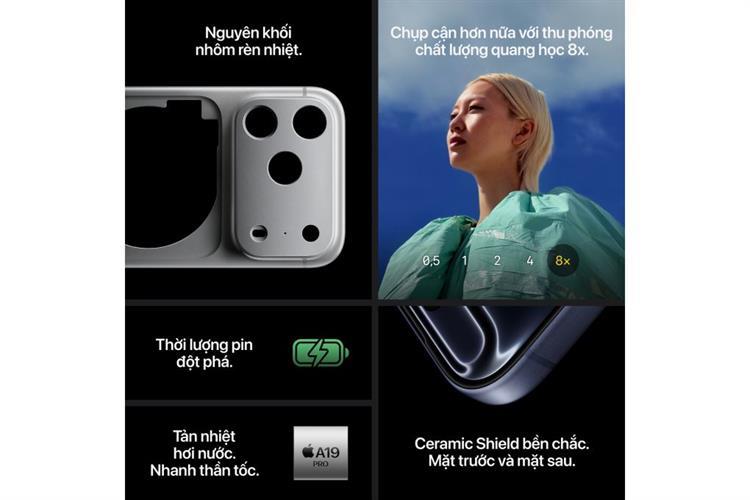 ĐTDĐ IPHONE 17 PRO 512G XANH ĐẬM - Ảnh 6
