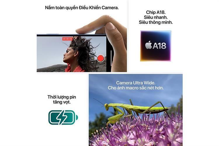 ĐTDĐ IPHONE 16 PLUS 128G ĐEN - Ảnh 8