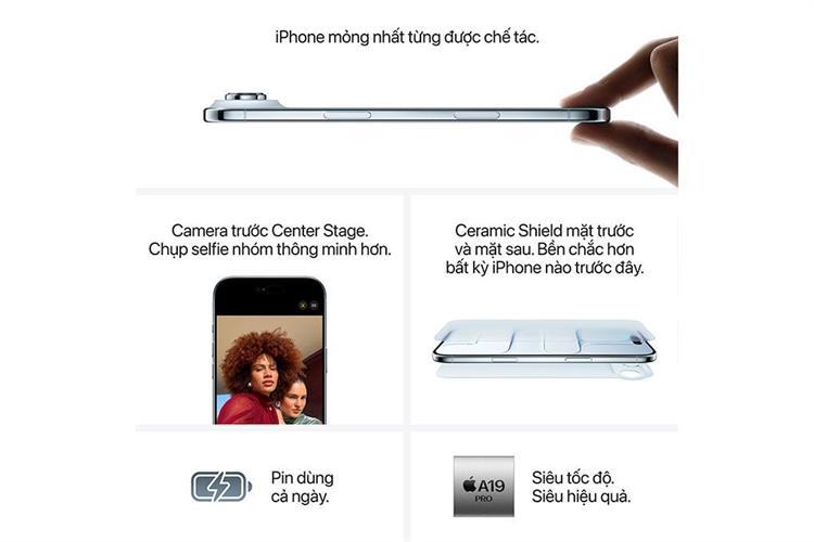 ĐTDĐ IPHONE AIR 512G VÀNG NHẠT - Ảnh 6