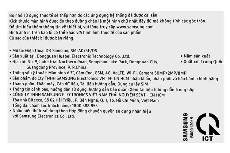 ĐTDĐ SAMSUNG A07 4G 128G TÍM NHẠT - Ảnh 7
