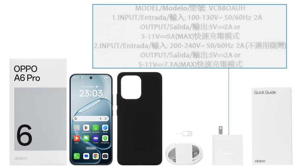 ĐTDĐ OPPO A6 PRO 8G 256G XANH DƯƠNG - Ảnh 14